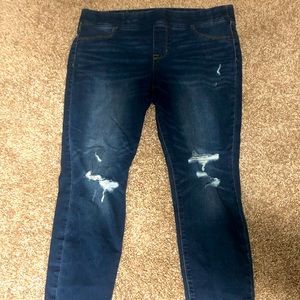Old Navy Rockstar Deconstructed Jeggings